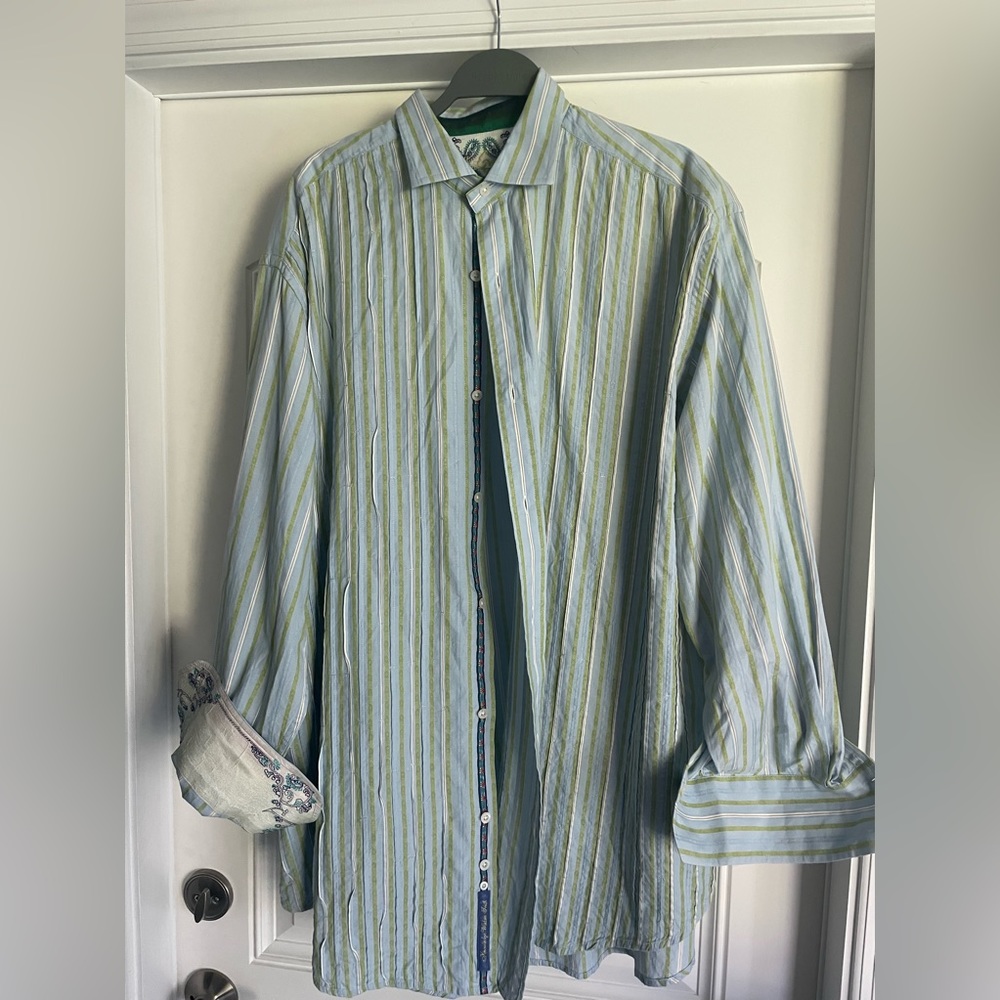 ROBERT GRAHAM Men’s SHIRT ❤️  XL  EXCELLENT CONDITION …NEVER Worn